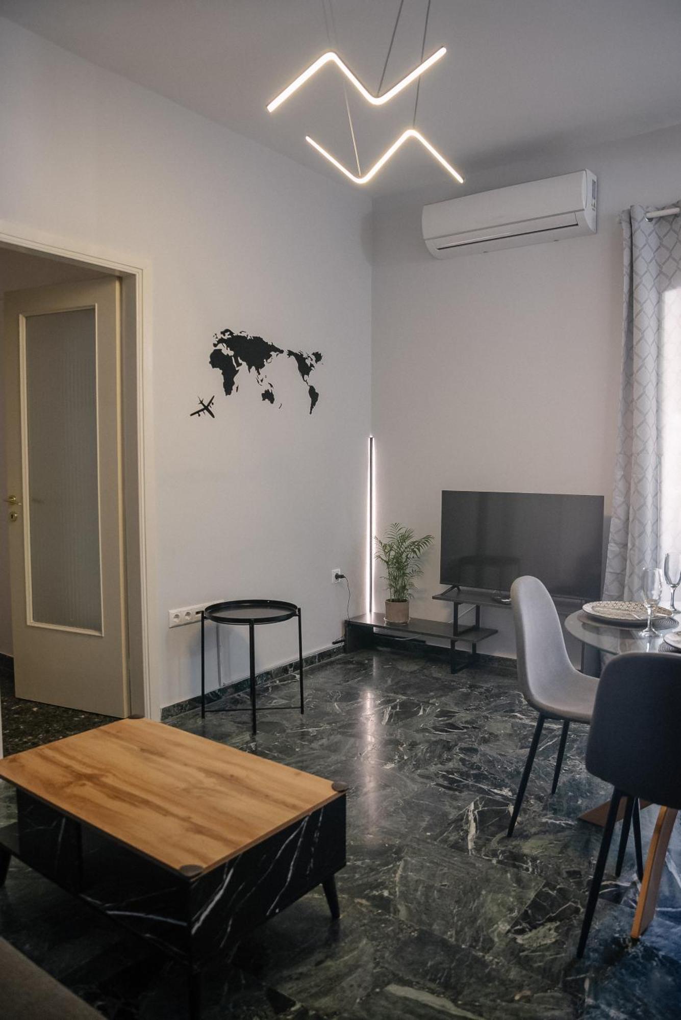 Appartement 3Cs Athens Ampelokipoi Comfy Flat Ft Patio Airport Direct Day N Night Extérieur photo