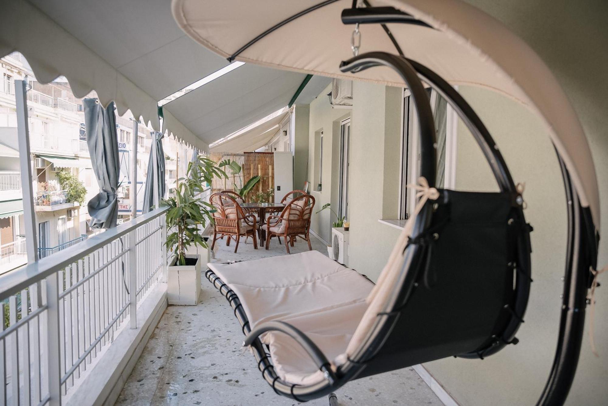 Appartement 3Cs Athens Ampelokipoi Comfy Flat Ft Patio Airport Direct Day N Night Extérieur photo